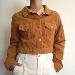 PacSun corduroy cropped jacket